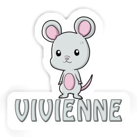 Vivienne Autocollant Souris Image