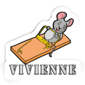 Vivienne Autocollant Souris de fitness Image