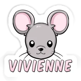 Souris Autocollant Vivienne Image