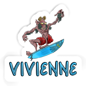 Autocollant Vivienne Surfeur Image