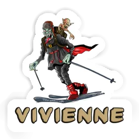 Vivienne Autocollant Télémarqueur Image
