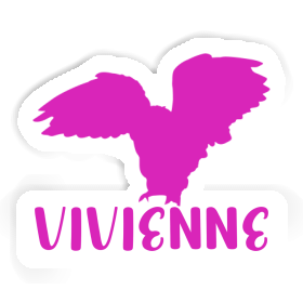 Autocollant Vivienne Hibou Image
