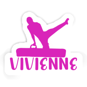 Gymnaste Autocollant Vivienne Image