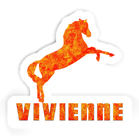 Cheval Autocollant Vivienne Image