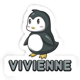 Autocollant Vivienne Pingouin Image