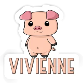 Sticker Piggy Vivienne Image