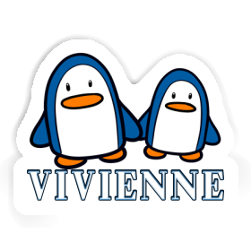 Autocollant Vivienne Pingouin Image