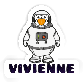 Vivienne Autocollant Astronaute Image