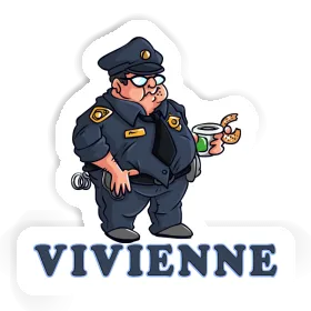 Sticker Vivienne Police Officer Image