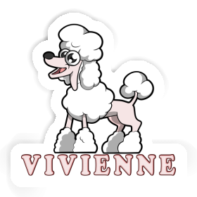 Vivienne Sticker Poodle Image