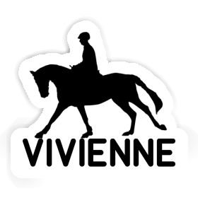 Vivienne Autocollant Cavalière Image