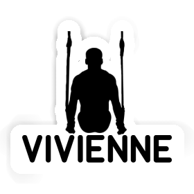 Vivienne Autocollant Gymnaste aux anneaux Image