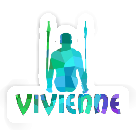 Gymnaste aux anneaux Autocollant Vivienne Image