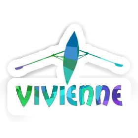 Autocollant Bateau à rames Vivienne Image