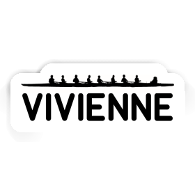Autocollant Vivienne Bateau à rames Image