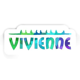 Vivienne Autocollant Bateau à rames Image
