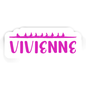 Vivienne Autocollant Bateau à rames Image