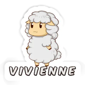Vivienne Autocollant Mouton Image