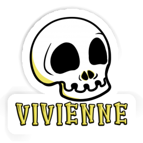Sticker Skull Vivienne Image