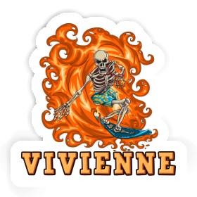 Autocollant Surfeur Vivienne Image