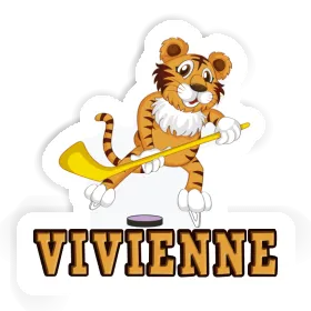 Vivienne Autocollant Joueur de hockey Image