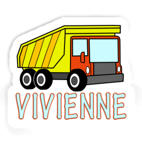 Vivienne Autocollant Camion à benne Image