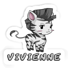 Zebra Sticker Vivienne Image