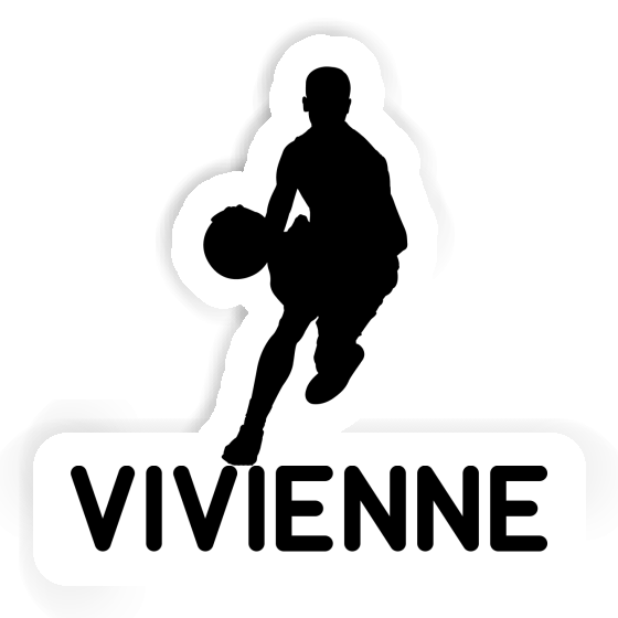 Autocollant Vivienne Joueur de basket-ball Image