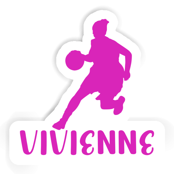 Sticker Vivienne Basketball Player Gift package Image