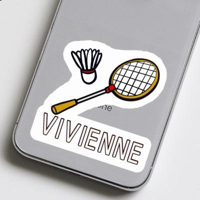 Vivienne Aufkleber Badmintonschläger Image