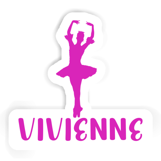 Autocollant Vivienne Ballerine Laptop Autocollant Vivienne Ballerine Laptop Image