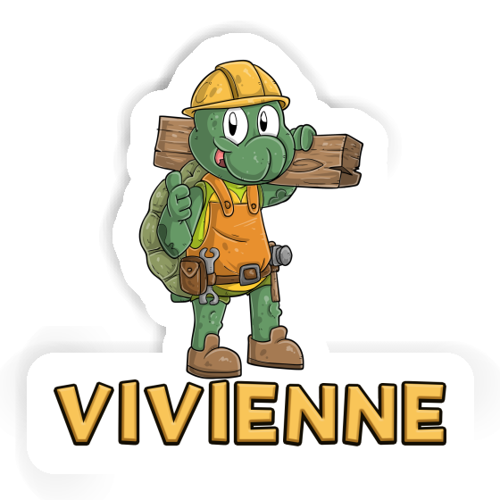 Autocollant Vivienne Ouvrier du bâtiment Notebook Autocollant Vivienne Ouvrier du bâtiment Gift package Image