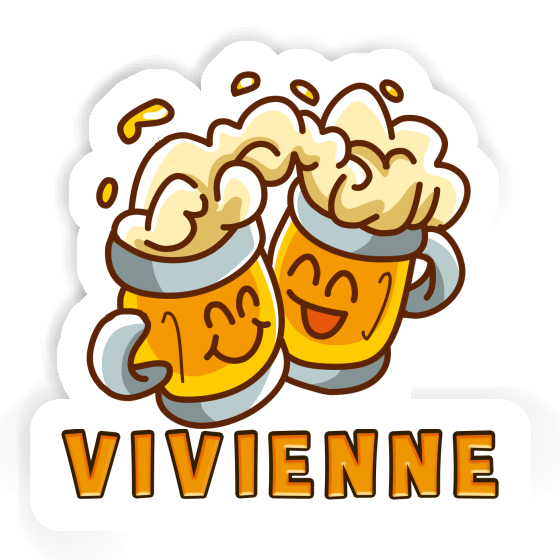 Autocollant Vivienne Bière Autocollant Vivienne Bière Image