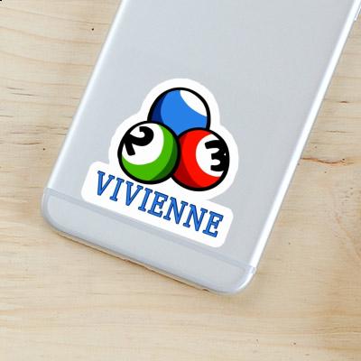 Vivienne Autocollant Boule de billard Notebook Vivienne Autocollant Boule de billard Notebook Image