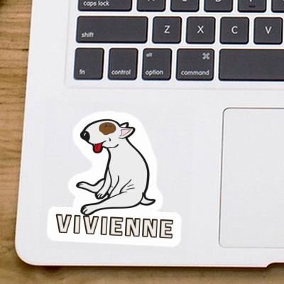 Sticker Vivienne Bull Terrier Image