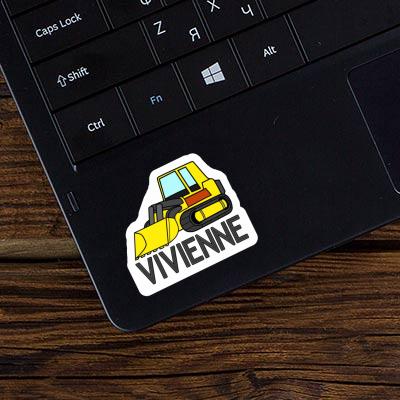 Vivienne Autocollant Chargeur à chenilles Notebook Vivienne Autocollant Chargeur à chenilles Notebook Image