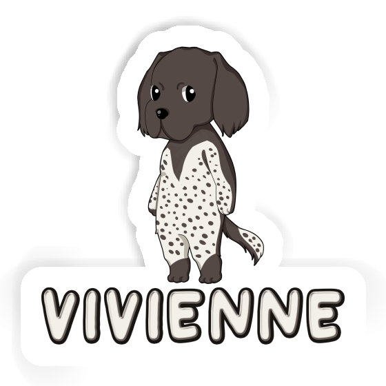 Sticker Munsterlander Vivienne Notebook Sticker Munsterlander Vivienne Notebook Image