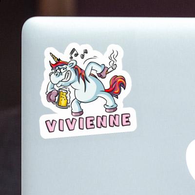 Autocollant Vivienne Licorne Laptop Image
