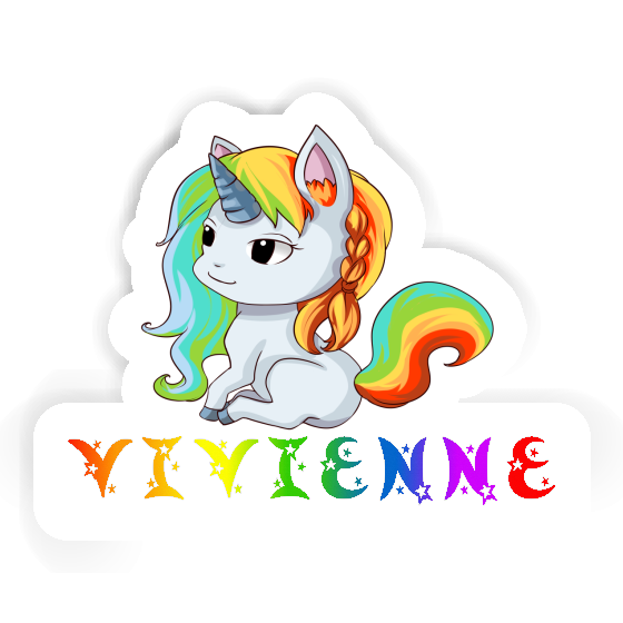 Sticker Vivienne Einhorn Image
