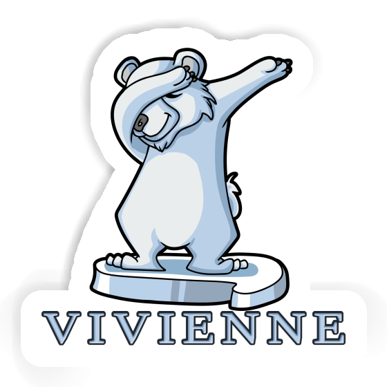 Autocollant Ours polaire Vivienne Notebook Autocollant Ours polaire Vivienne Gift package Image