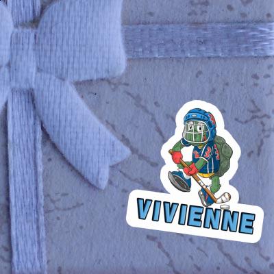 Autocollant Vivienne Joueur de hockey sur glace Laptop Autocollant Vivienne Joueur de hockey sur glace Laptop Image