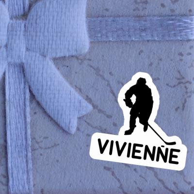 Aufkleber Vivienne Eishockeyspieler Laptop Aufkleber Vivienne Eishockeyspieler Laptop Image