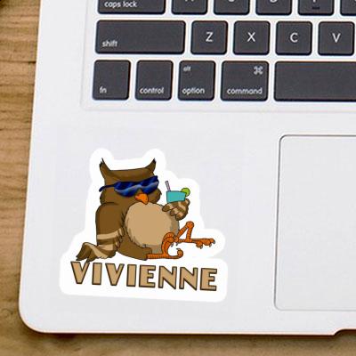 Vivienne Autocollant Hibou Notebook Vivienne Autocollant Hibou Gift package Image