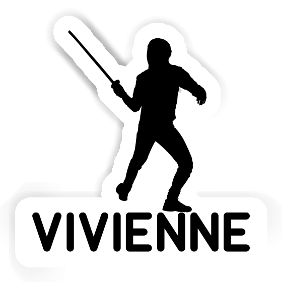 Vivienne Autocollant Escrimeur Notebook Vivienne Autocollant Escrimeur Gift package Image