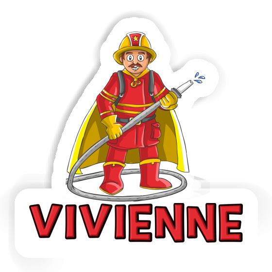 Autocollant Vivienne Pompier Autocollant Vivienne Pompier Image