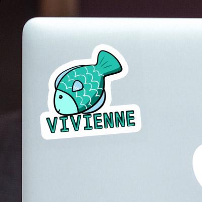 Autocollant Poisson Vivienne Notebook Autocollant Poisson Vivienne Notebook Image