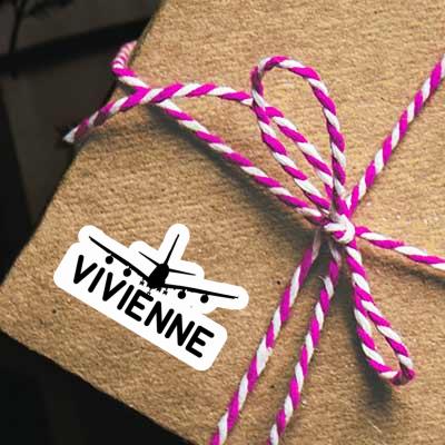 Airplane Sticker Vivienne Image