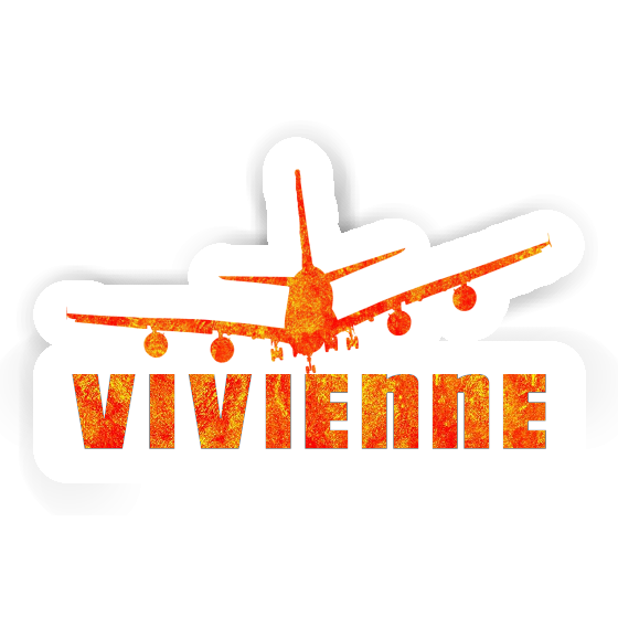 Aufkleber Vivienne Flugzeug Gift package Image