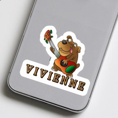 Autocollant Chien guitariste Vivienne Notebook Autocollant Chien guitariste Vivienne Gift package Image