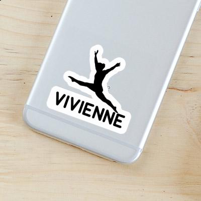 Vivienne Sticker Gymnast Laptop Image